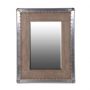 Alpine Chic Wood & Metal Mirror